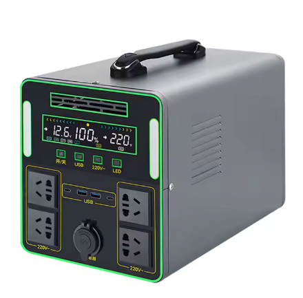 Batería Generador Solar Portátil 1000W 500W